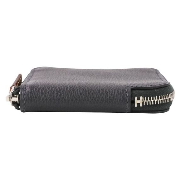 Unused Hermes Azap Mini Silk-in Vaux Epson Coin Case W Engraved 2024 Manufacture - Picture 7 of 10